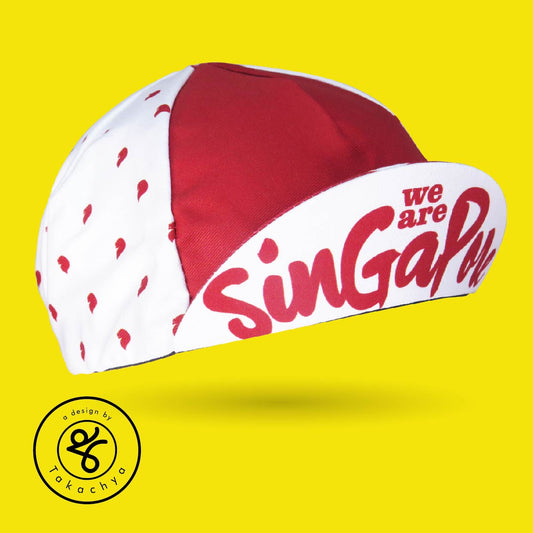 We are Singapore - A Design by Takachya Cycling Cap